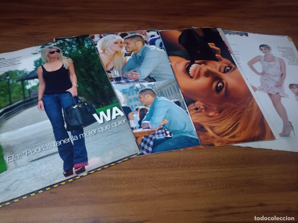 Otros art&iacute;culos de coleccionismo en papel: Wanda Nara * Lote 100 Paginas Revistas Clippings # 4