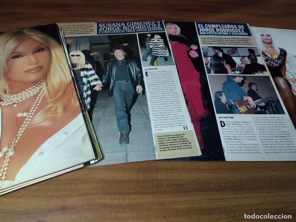 Otros art&iacute;culos de coleccionismo en papel: Susana Gimenez * Lote 100 Paginas Revistas Clippings # 4