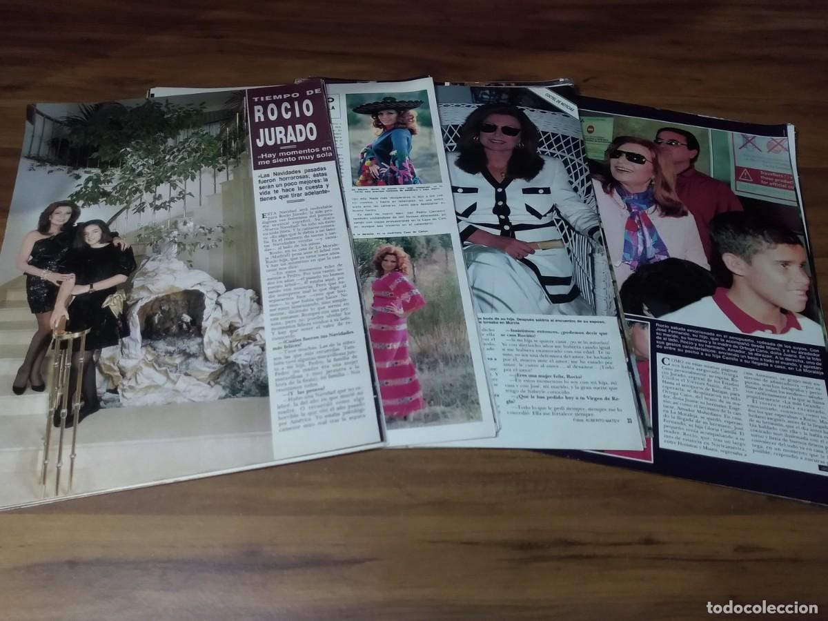 Otros art&iacute;culos de coleccionismo en papel: Rocio Jurado * Lote 100 Paginas Revistas Clippings # 3