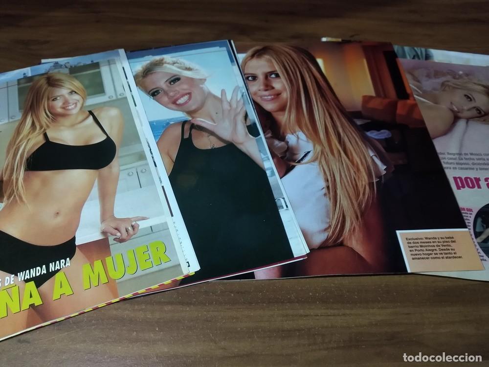 Otros art&iacute;culos de coleccionismo en papel: Wanda Nara * Lote 100 Paginas Revistas Clippings # 3