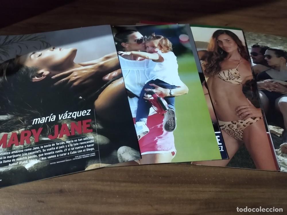 Otros art&iacute;culos de coleccionismo en papel: Maria Vazquez * Lote 100 Paginas Revistas Clippings