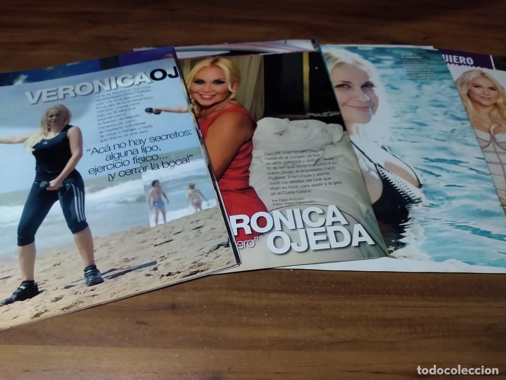 Otros art&iacute;culos de coleccionismo en papel: Veronica Ojeda * Lote 100 Paginas Revistas Clippings