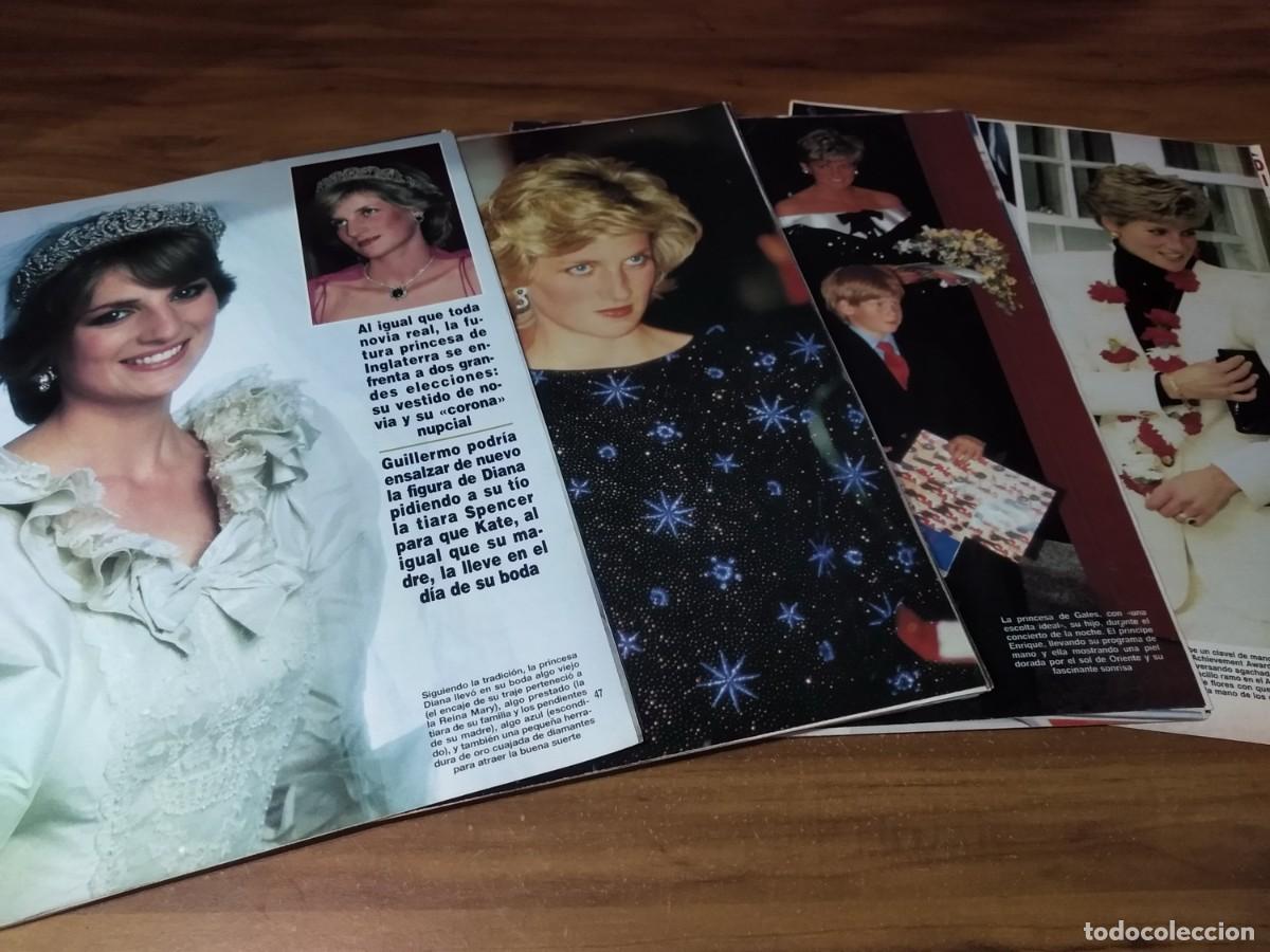 Otros art&iacute;culos de coleccionismo en papel: Princesa Lady Di * Lote 100 Paginas Revistas Clippings # 3