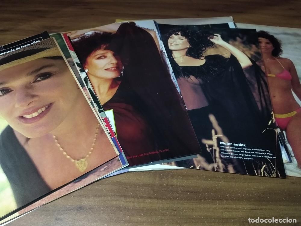 Otros art&iacute;culos de coleccionismo en papel: Graciela Borges * Lote 100 Paginas Revistas Clippings # 3