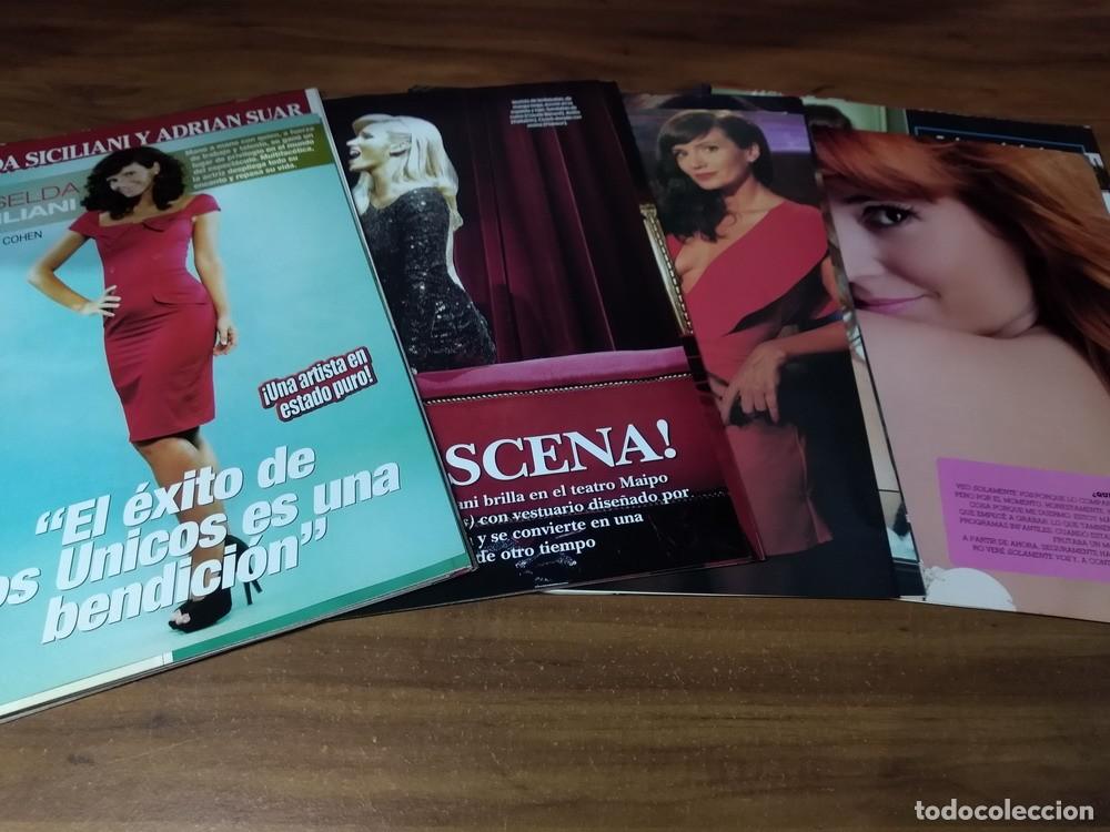 Otros art&iacute;culos de coleccionismo en papel: Griselda Siciliani * Lote 100 Paginas Revistas Clippings # 2