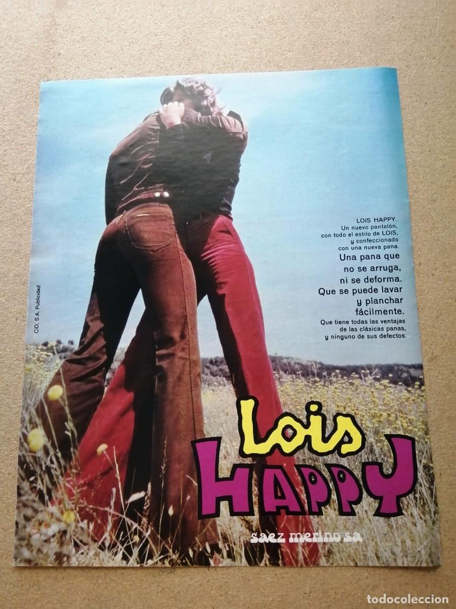 Otros art&iacute;culos de coleccionismo en papel: ANUNCIO. LOIS, VAQUEROS HAPPY