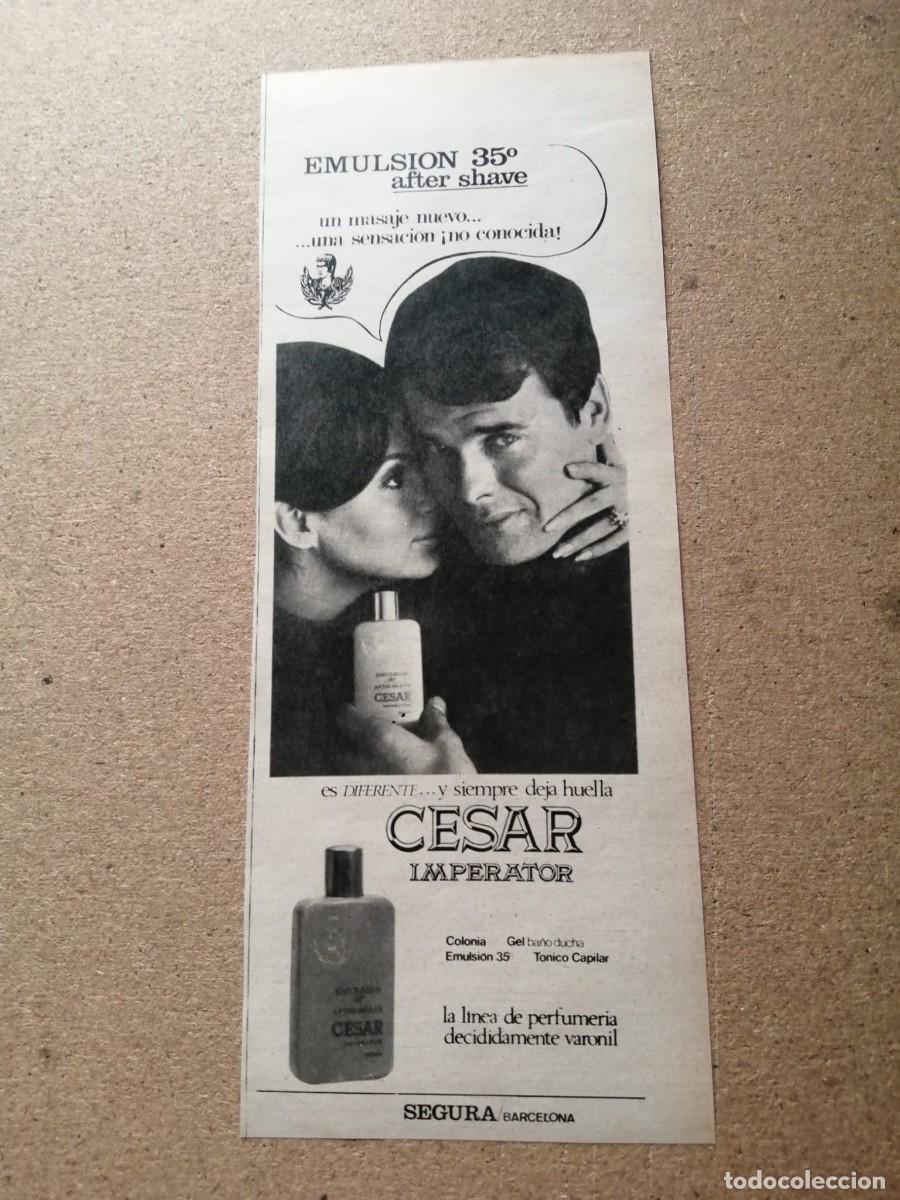 Otros art&iacute;culos de coleccionismo en papel: ANUNCIO. CESAR IMPERATOR, LA LINEA DE PERFUMERIA DECIDIDAMENTE VARONIL