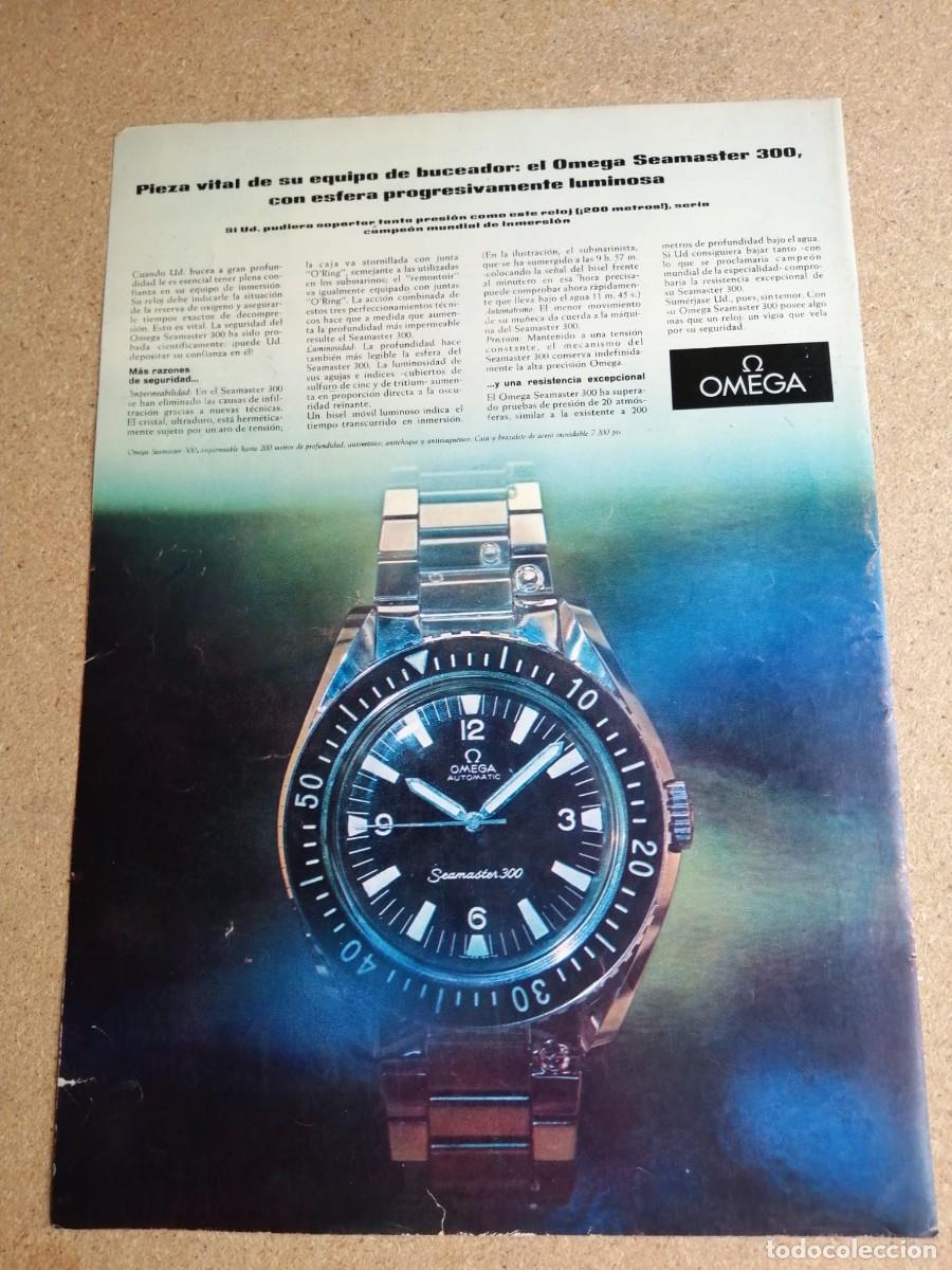 Otros art&iacute;culos de coleccionismo en papel: ANUNCIO. RELOJ OMEGA