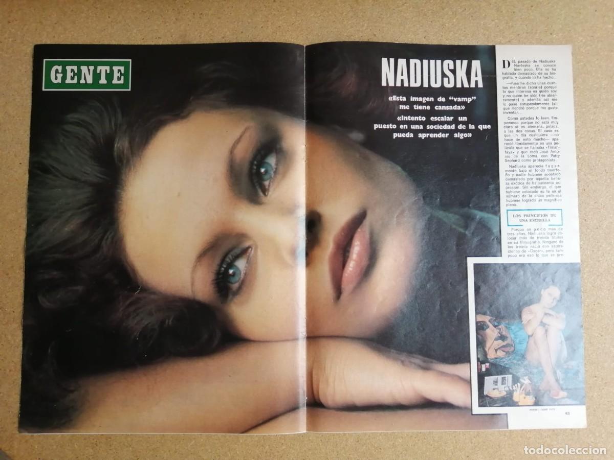 Otros art&iacute;culos de coleccionismo en papel: REPORTAJE. NADIUSKA.