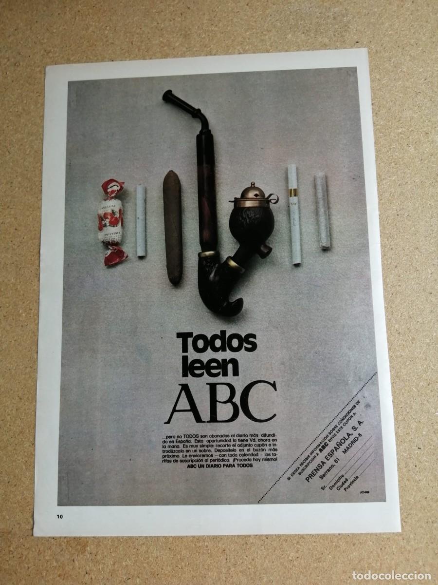 Otros art&iacute;culos de coleccionismo en papel: ANUNCIO. TODOS LEEN ABC