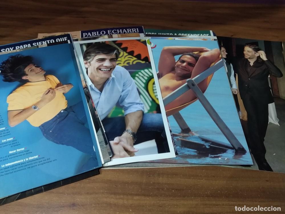 Otros art&iacute;culos de coleccionismo en papel: Pablo Echarri * Lote 100 Paginas Revistas Clippings # 3