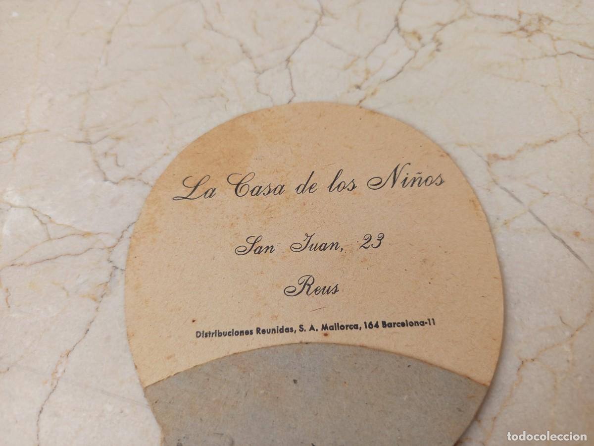 Otros art&iacute;culos de coleccionismo en papel: Antiguo abanico La Casa de los Ni&ntilde;os de Reus