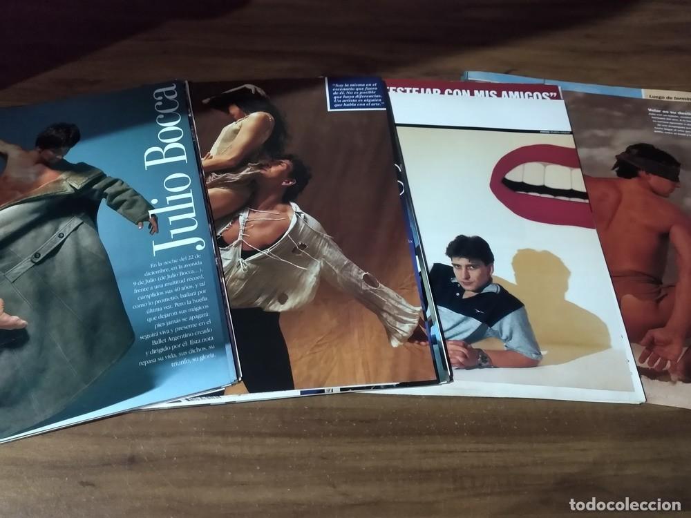 Otros art&iacute;culos de coleccionismo en papel: Julio Bocca * Lote 100 Paginas Revistas Clippings