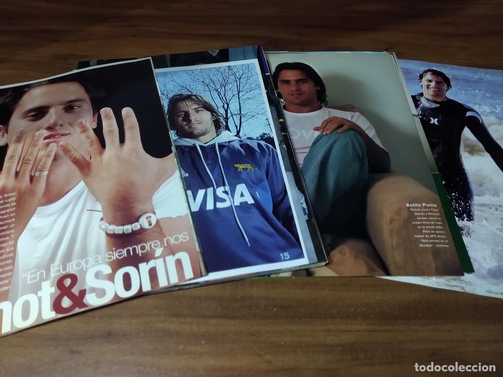 Otros art&iacute;culos de coleccionismo en papel: Agustin Pichot * Lote 100 Paginas Revistas Clippings