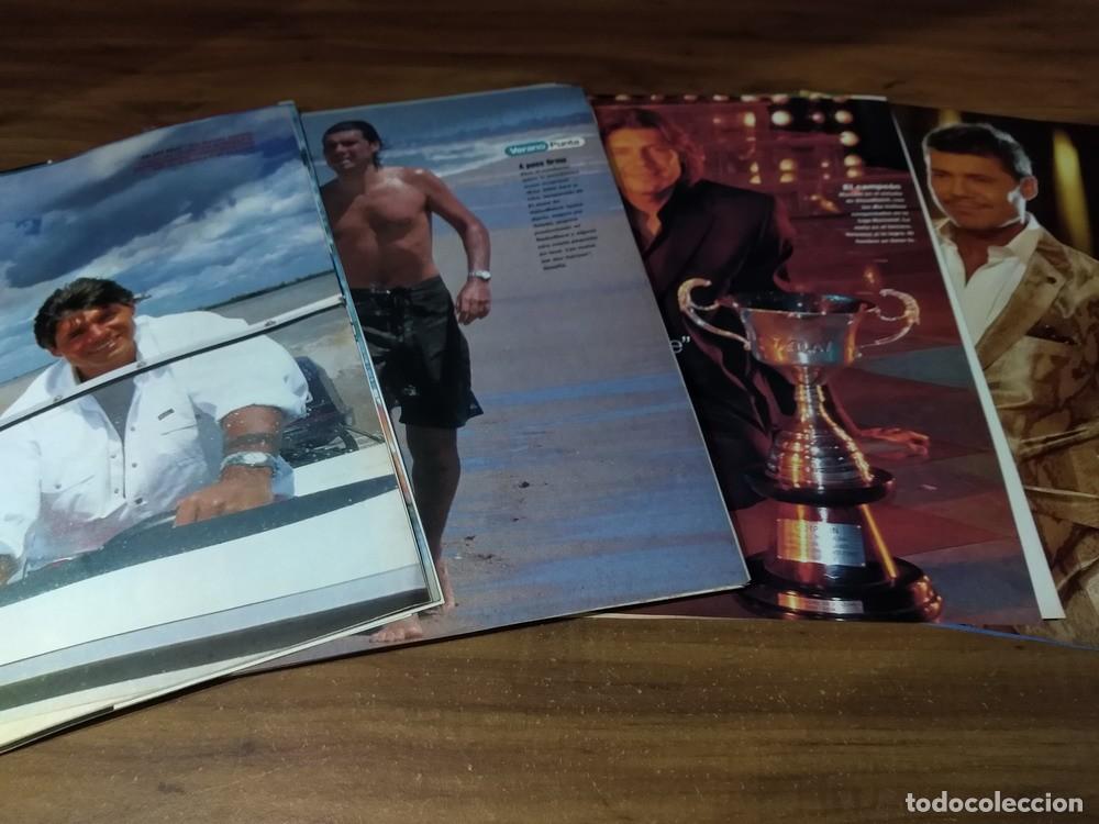 Otros art&iacute;culos de coleccionismo en papel: Marcelo Tinelli * Lote 100 Paginas Revistas Clippings # 4