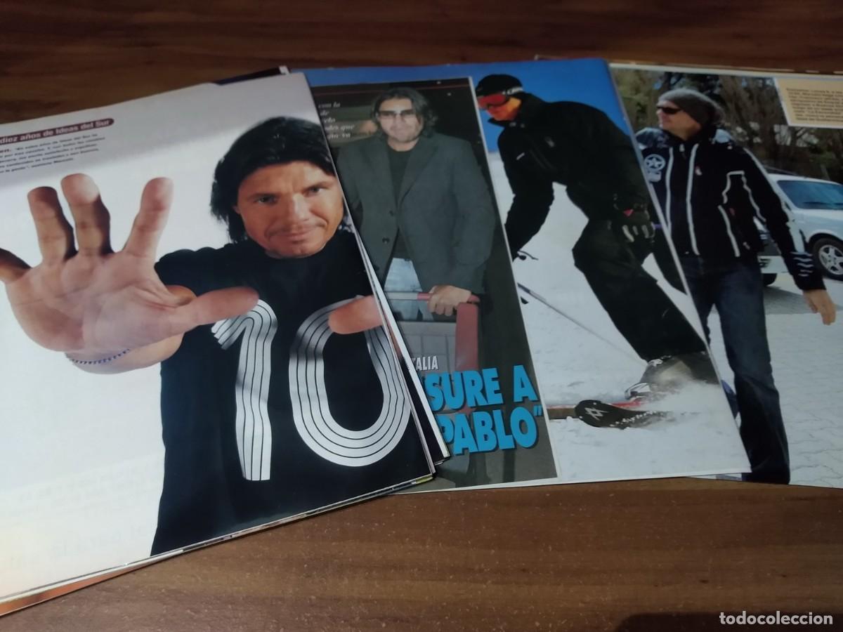 Otros art&iacute;culos de coleccionismo en papel: Marcelo Tinelli * Lote 100 Paginas Revistas Clippings # 6