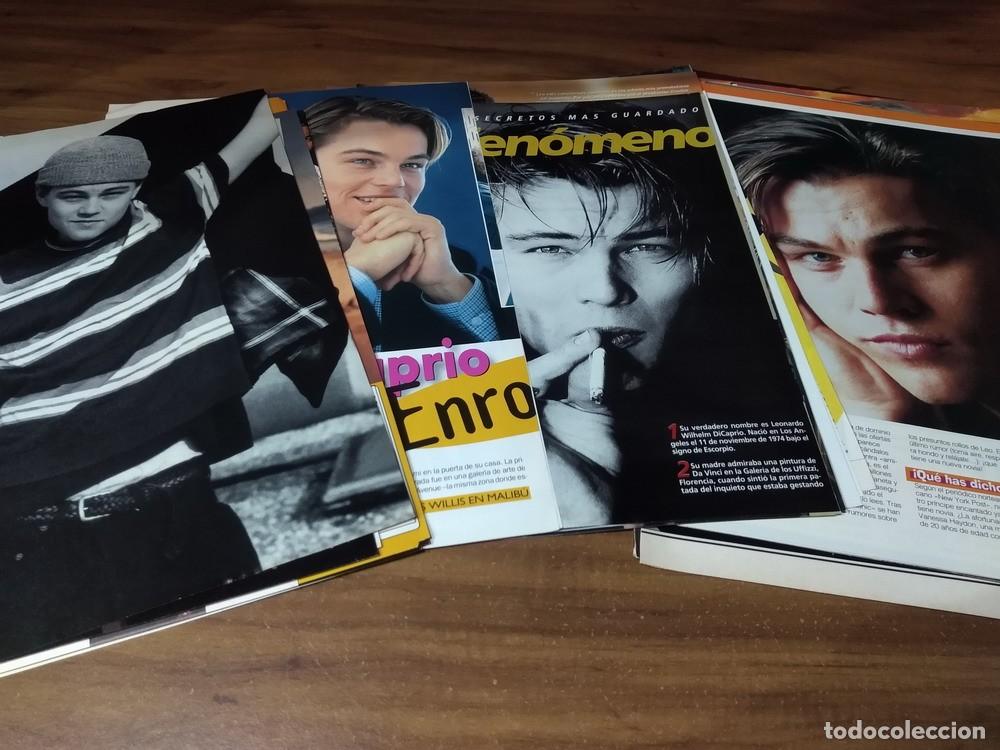 Outros artigos de papel: Leonardo DiCaprio * Lote 100 Paginas Revistas Clippings