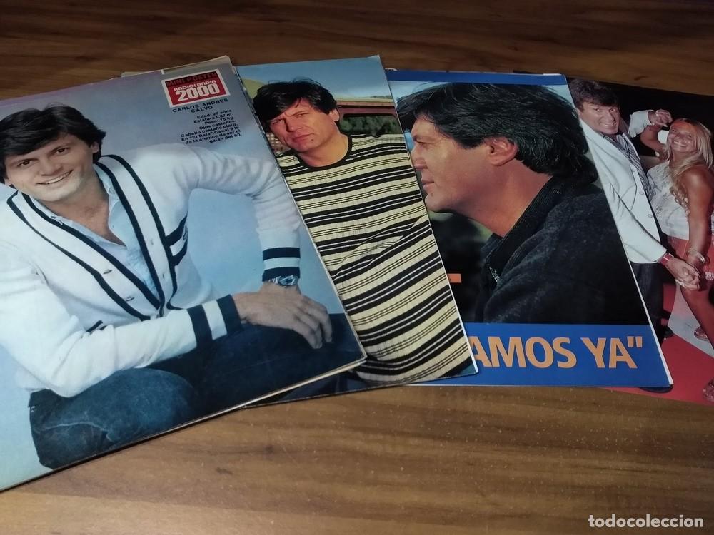 Outros artigos de papel: Carlos Calvo * Lote 100 Paginas Revistas Clippings