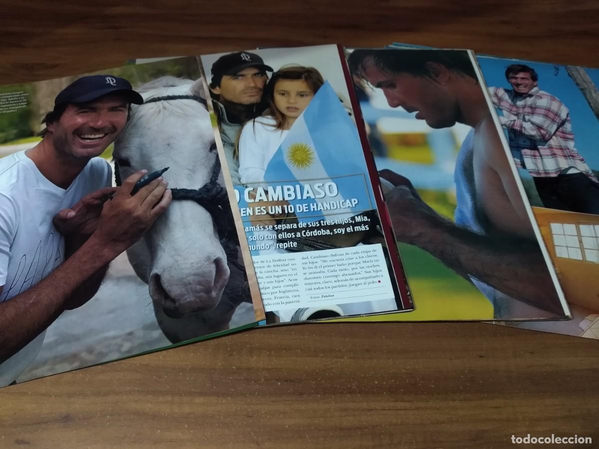 Otros art&iacute;culos de coleccionismo en papel: Adolfo Cambiaso * Lote 100 Paginas Revistas Clippings # 3