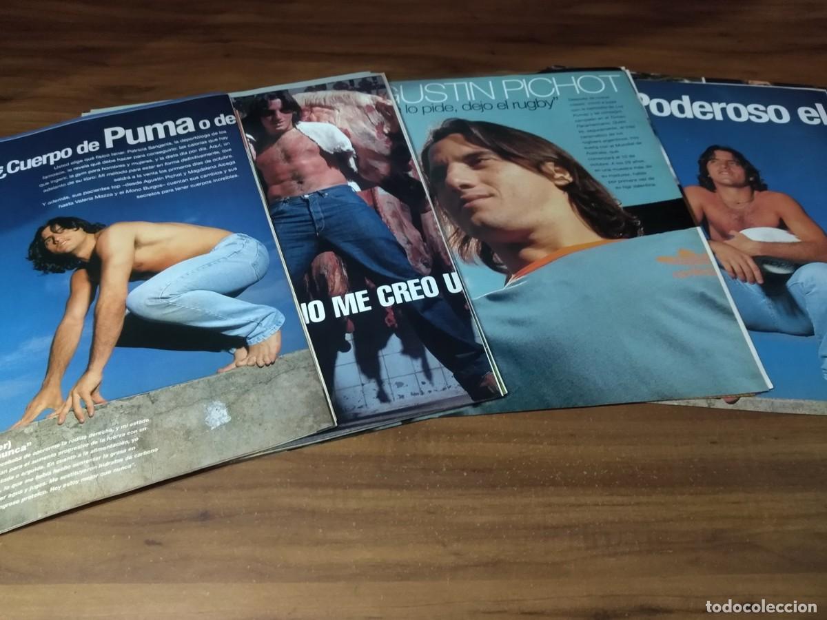 Otros art&iacute;culos de coleccionismo en papel: Agustin Pichot * Lote 100 Paginas Revistas Clippings # 2