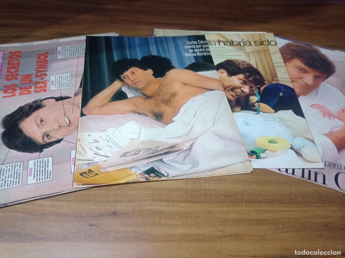 Otros art&iacute;culos de coleccionismo en papel: Carlos Calvo * Lote 100 Paginas Revistas Clippings # 4