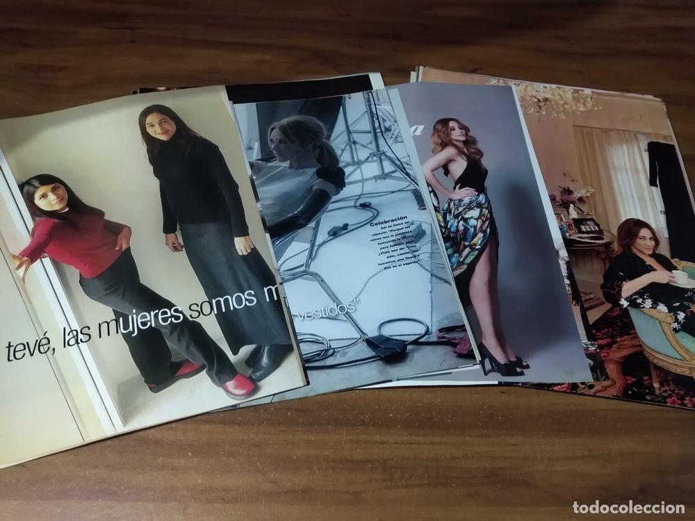 Otros art&iacute;culos de coleccionismo en papel: Veronica Lozano * Lote 100 Paginas Revistas Clippings