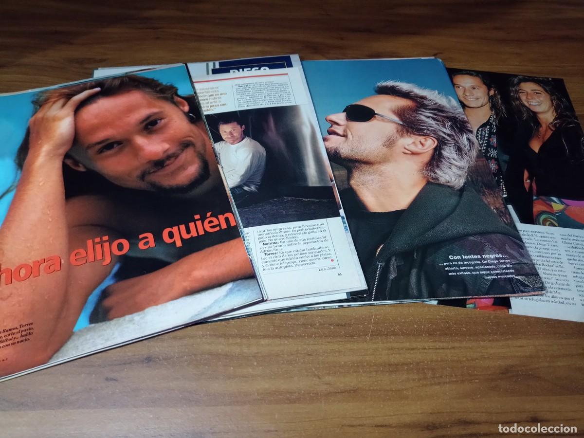 Otros art&iacute;culos de coleccionismo en papel: Diego Torres * Lote 100 Paginas Revistas Clippings # 4