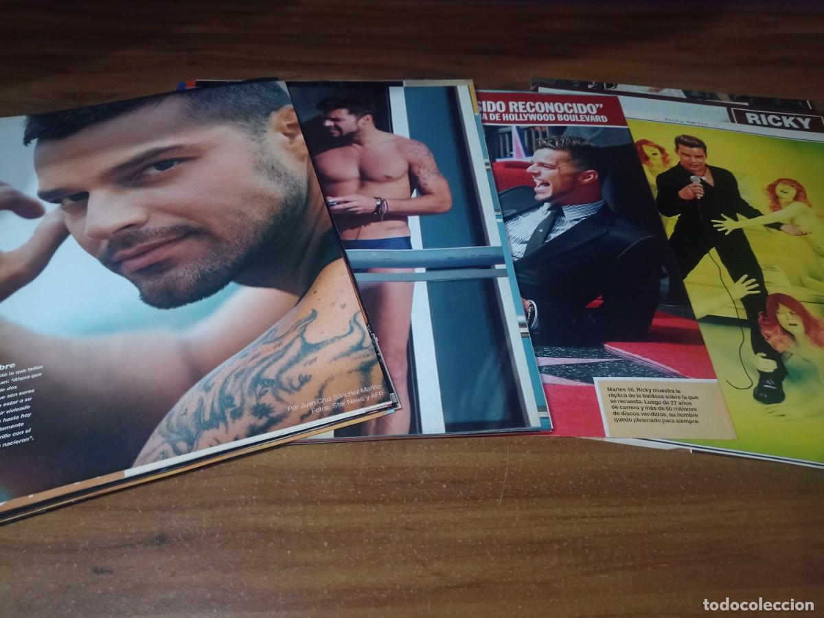 Otros art&iacute;culos de coleccionismo en papel: Ricky Martin * Lote 100 Paginas Revistas Clippings # 3