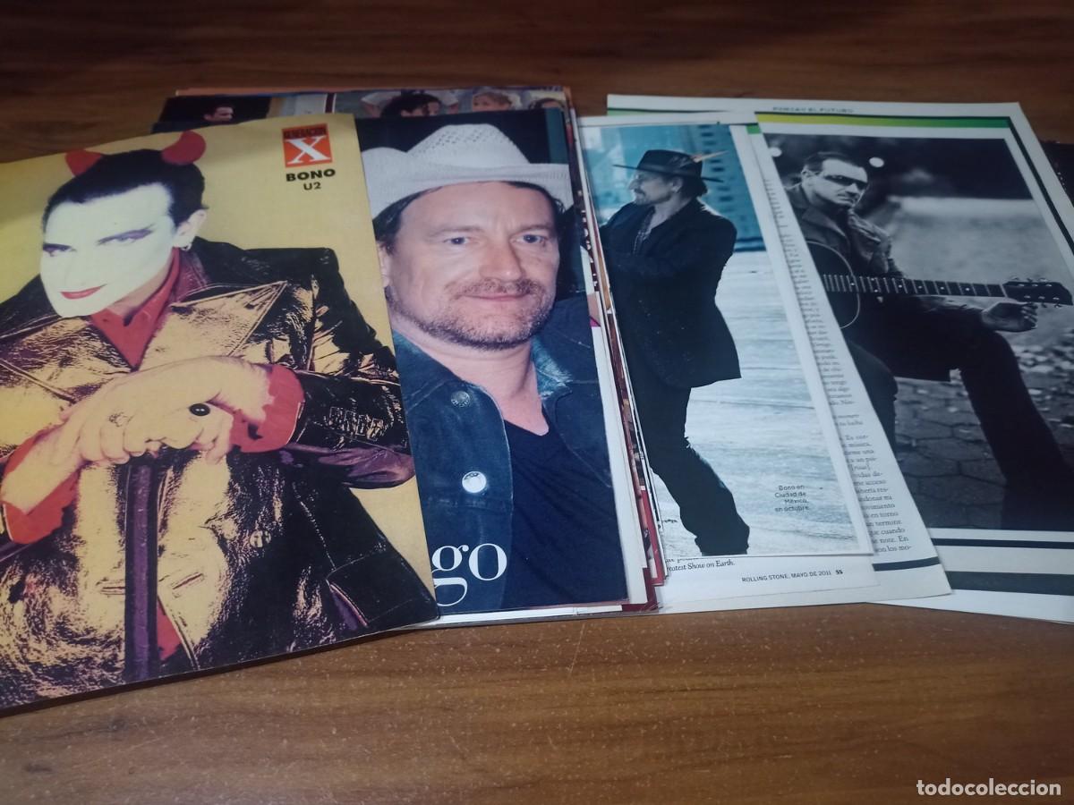 Otros art&iacute;culos de coleccionismo en papel: U2 * Bono Vox * Lote 100 Paginas Revistas Clippings # 2
