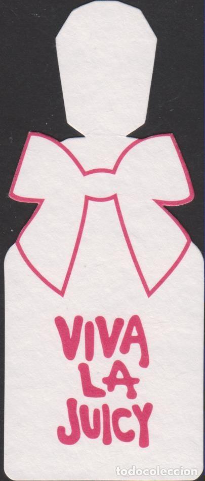 Otros art&iacute;culos de coleccionismo en papel: tarjeta probador perfume VIVA LA JUICY COUTURE parfum fragrance fragancia SOY.YO