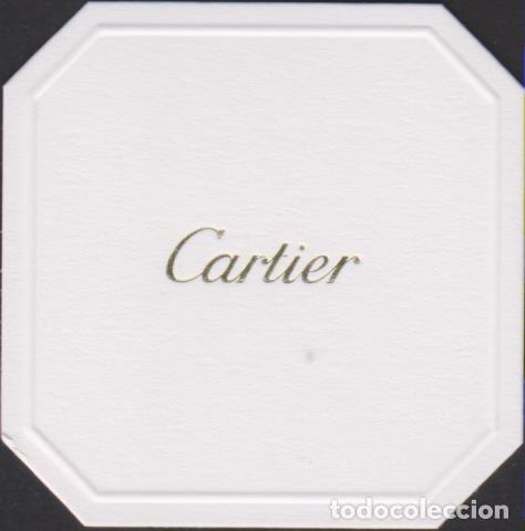 Otros art&iacute;culos de coleccionismo en papel: tarjeta probador perfume CARTIER parfum fragrance fragancia SOY.YO