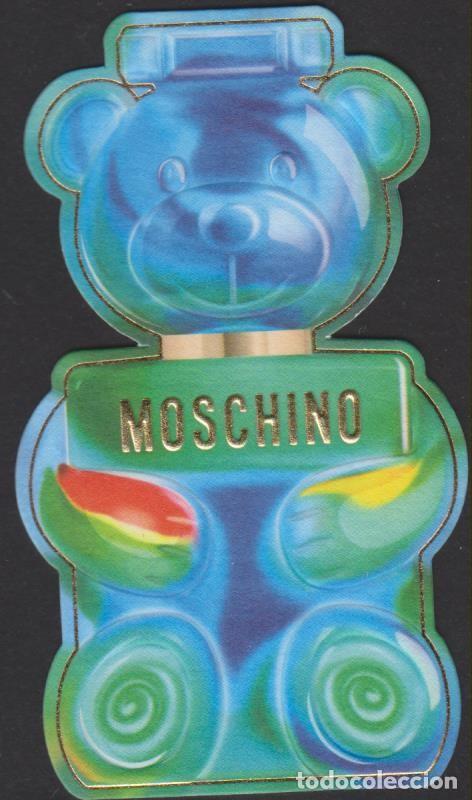 Otros art&iacute;culos de coleccionismo en papel: tarjeta probador perfume MOSCHINO parfum fragrance fragancia SOY.YO