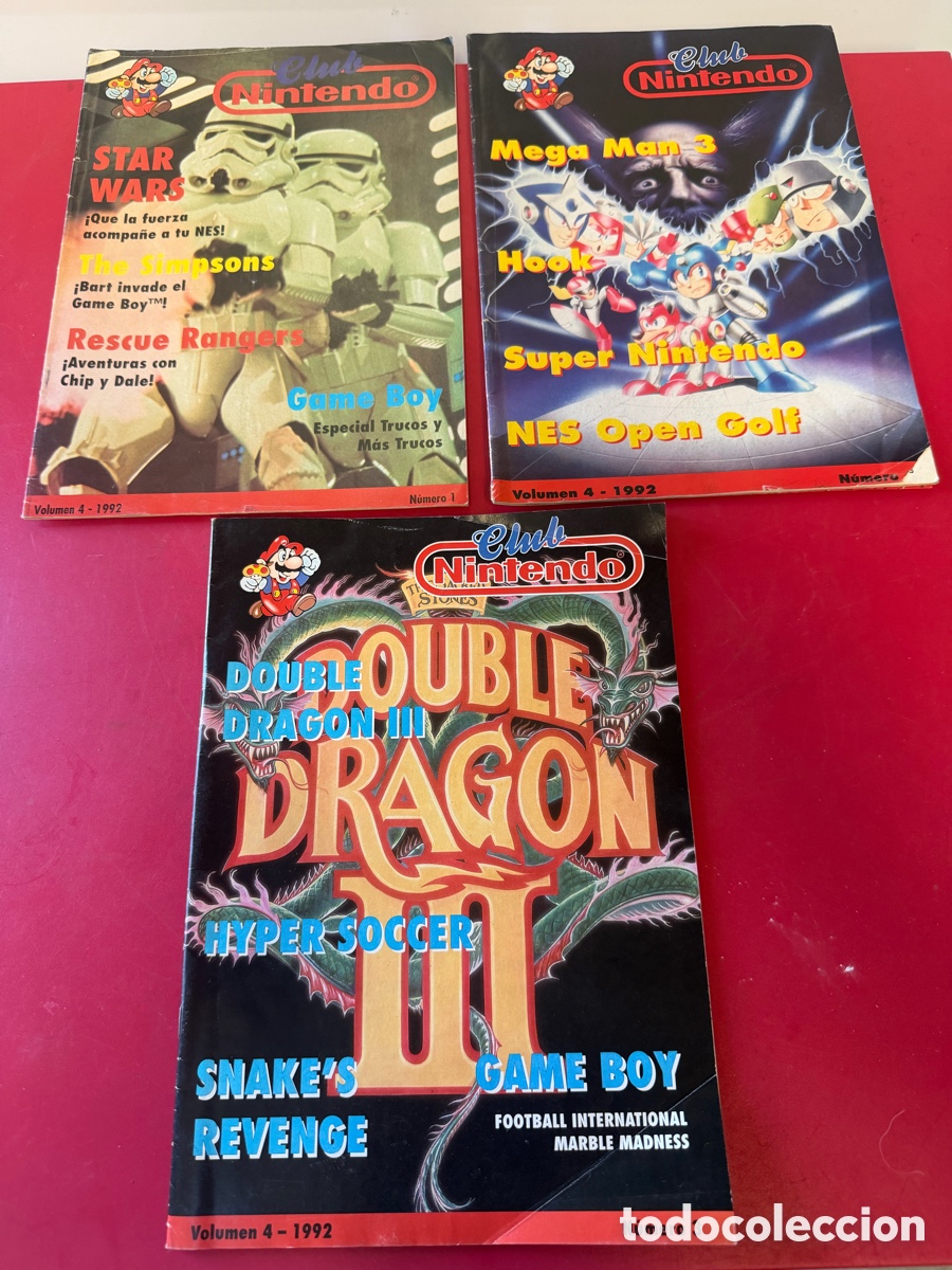 Otros art&iacute;culos de coleccionismo en papel: Lote Revistas Club Nintendo Vol. 4 (1992)