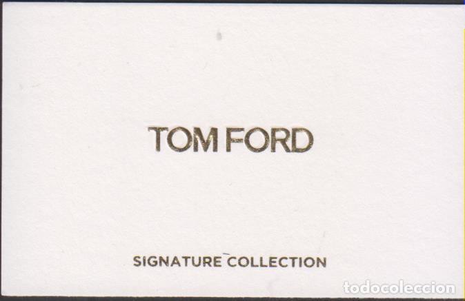 Otros art&iacute;culos de coleccionismo en papel: tarjeta probador perfume TOM FORD parfum fragrance fragancia SOY.YO