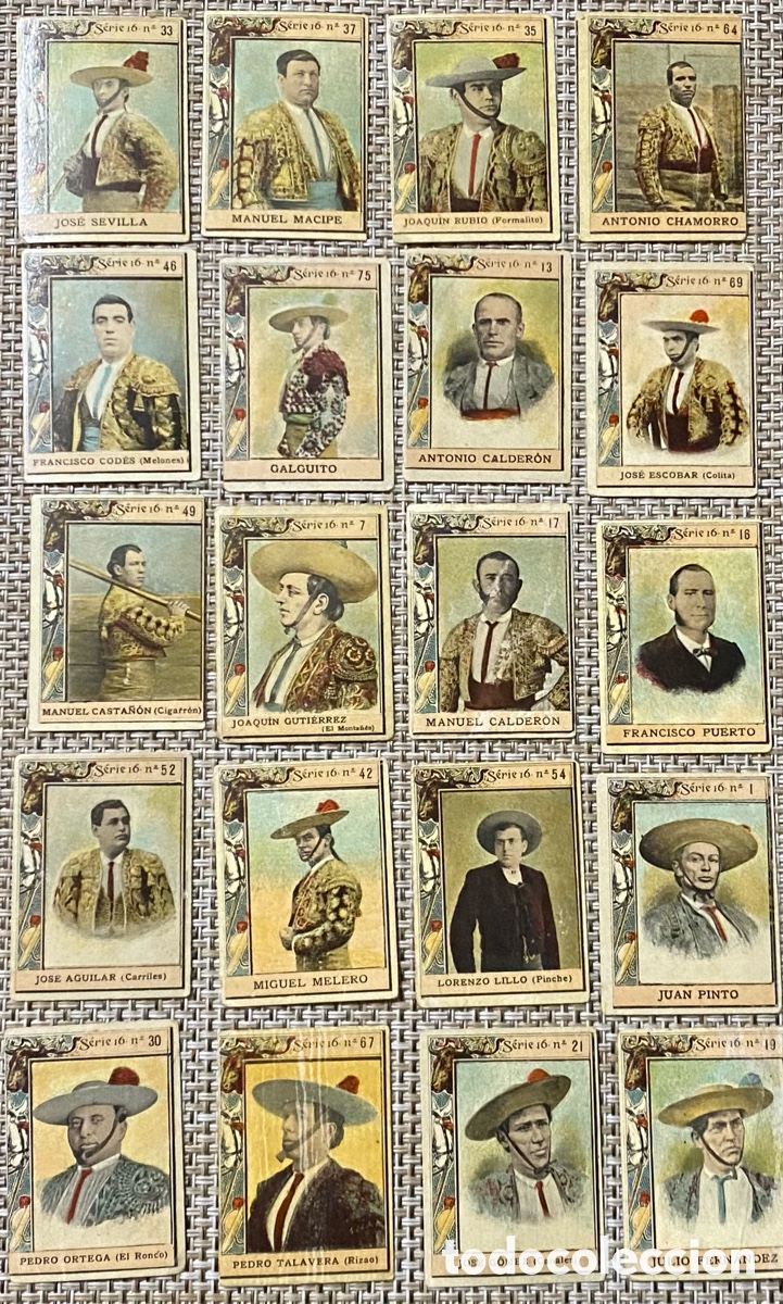 Otros art&iacute;culos de coleccionismo en papel: Cromos toreros cajas cerillas lote