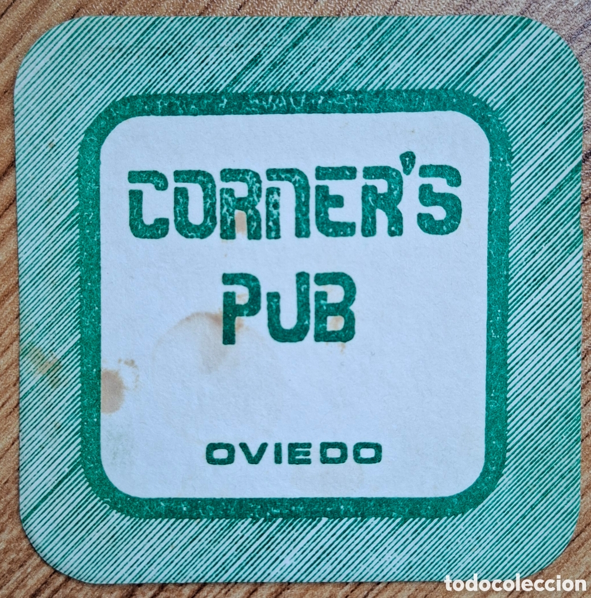 Otros art&iacute;culos de coleccionismo en papel: Posavasos Corner's Pub - Oviedo (Asturias)