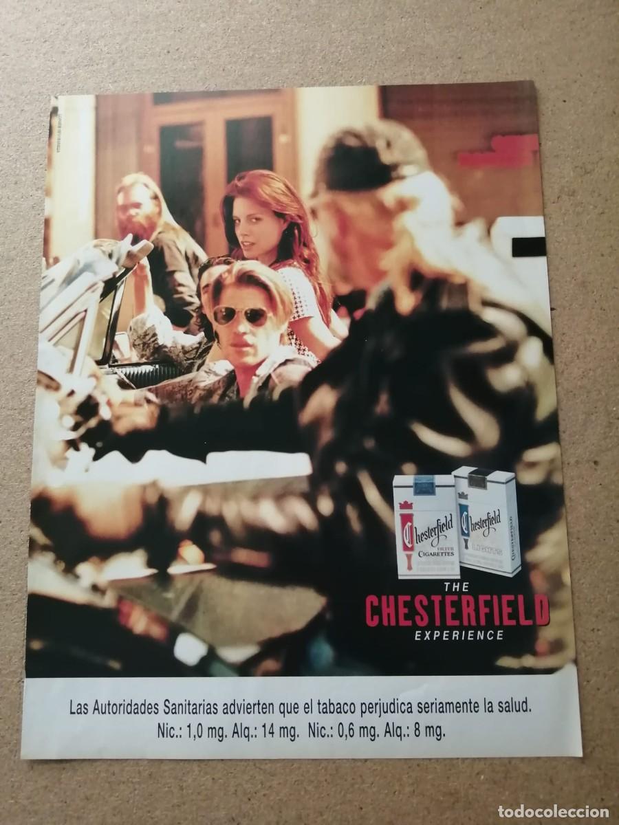 Otros art&iacute;culos de coleccionismo en papel: ANUNCIO. CHESTERFIELD
