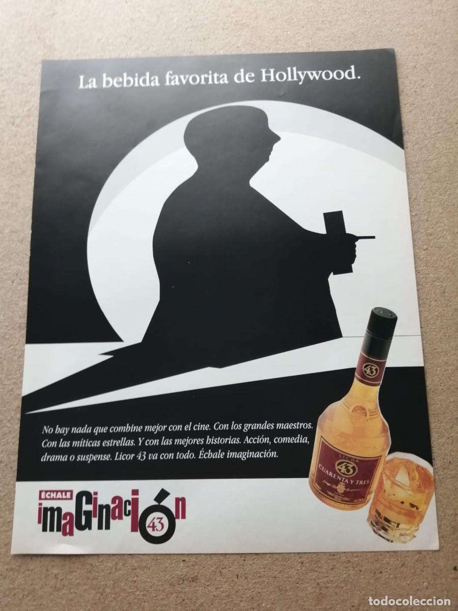 Otros art&iacute;culos de coleccionismo en papel: ANUNCIO. LICOR 43...