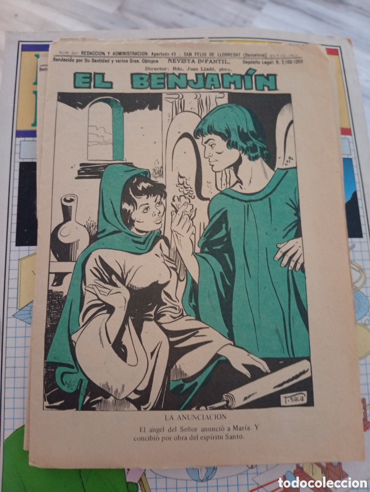 Otros art&iacute;culos de coleccionismo en papel: Revista infantil el Benjam&iacute;n