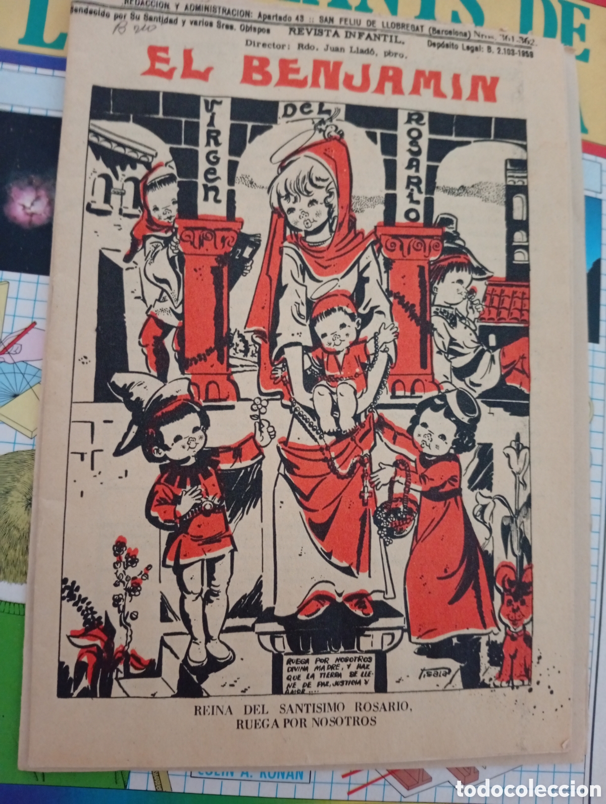 Otros art&iacute;culos de coleccionismo en papel: Revista juvenil el Benjam&iacute;n