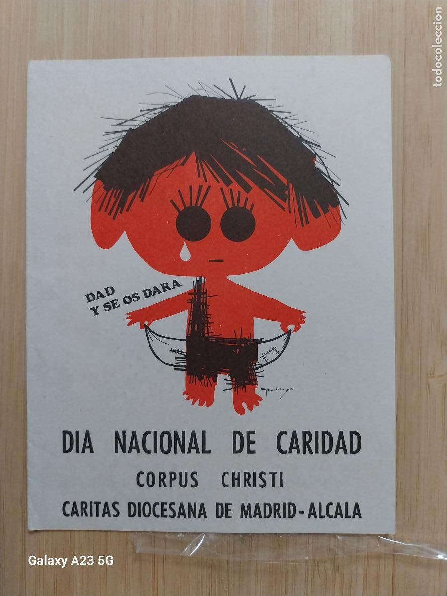 Otros art&iacute;culos de coleccionismo en papel: CARITAS DIA CARIDAD BOLETIN TRIPTICO A&Ntilde;O 1966 1967 CUENTAS OBJETIVOS