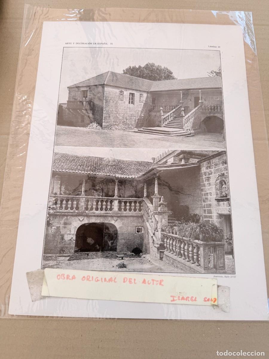Otros art&iacute;culos de coleccionismo en papel: S1-LAMINA DE NIGRAN - VIGO - PAZOS GALLEGOS PROPIEDA DEL SR. URZAIZ