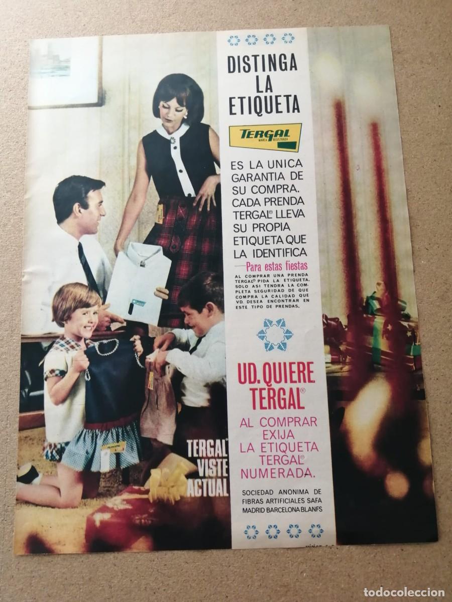 Otros art&iacute;culos de coleccionismo en papel: ANUNCIO. TERGAL, DISTINGA LA ETIQUETA