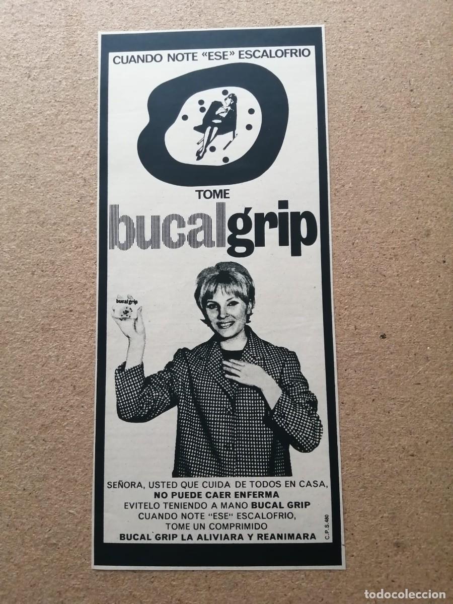 Otros art&iacute;culos de coleccionismo en papel: ANUNCIO. BUCALGRIP..