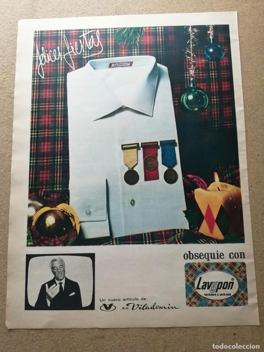 Otros art&iacute;culos de coleccionismo en papel: ANUNCIO. CAMISAS LAVYPON