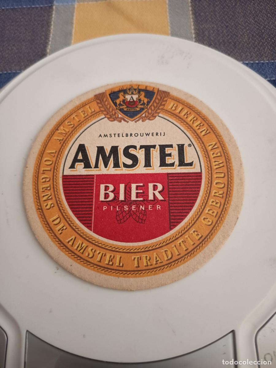 Otros art&iacute;culos de coleccionismo en papel: POSAVASOS DE CERVEZA AMSTEL