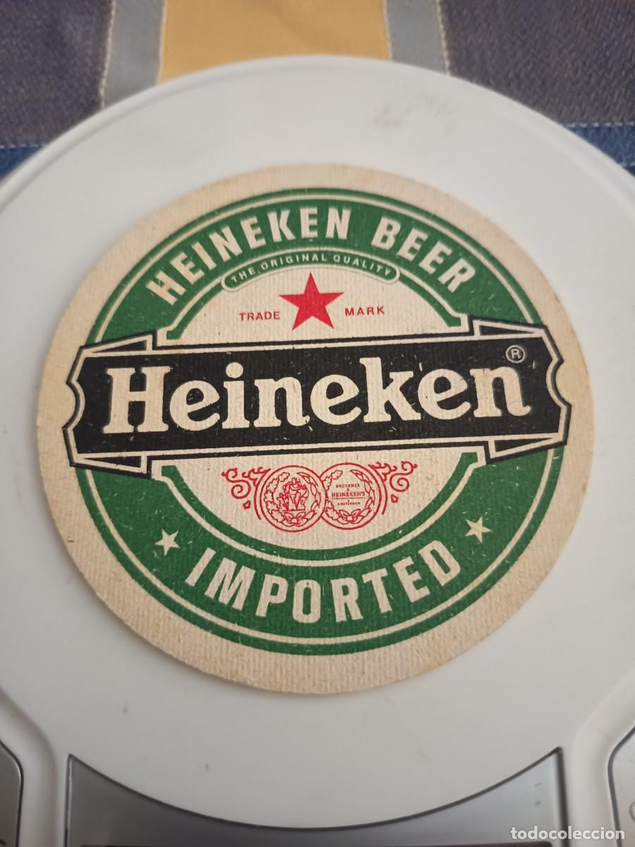 Otros art&iacute;culos de coleccionismo en papel: POSAVASOS DE CERVEZA HEINEKEN