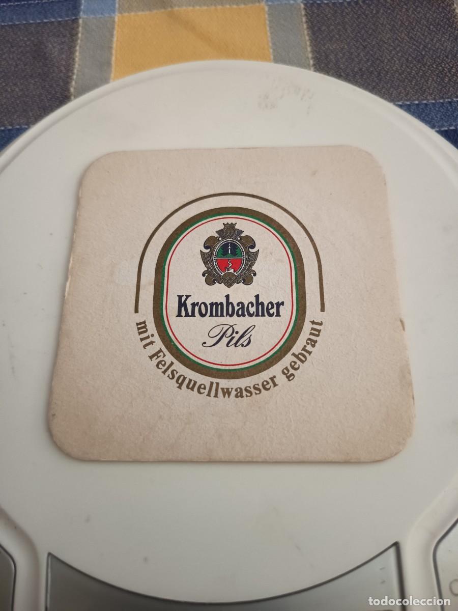 Otros art&iacute;culos de coleccionismo en papel: POSAVASOS DE CERVEZA KROMBACHER