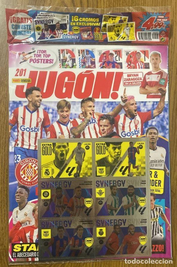 Otros art&iacute;culos de coleccionismo en papel: Revista Jugon 201 Panini Lamine Yamal Extra Gold PSA 10?