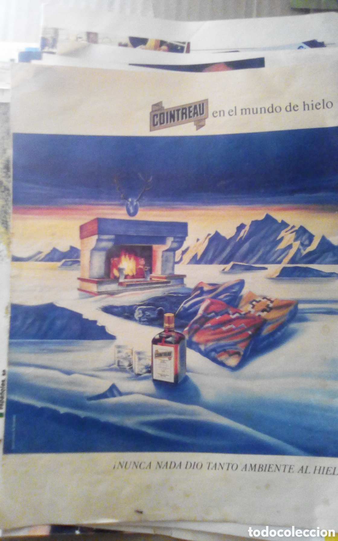 Otros art&iacute;culos de coleccionismo en papel: Publicidad Cointrau. Publicidad Sperry. Antena semanal. 28-12-1986. Es 1 Hoja.